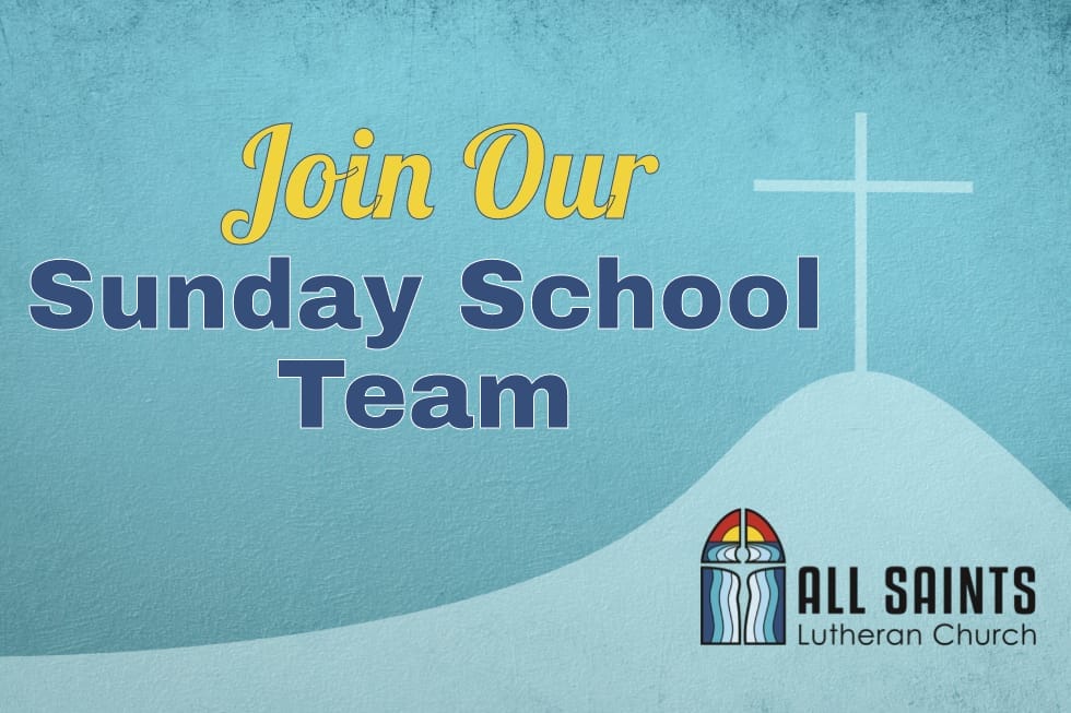 Join our Sunday School Team