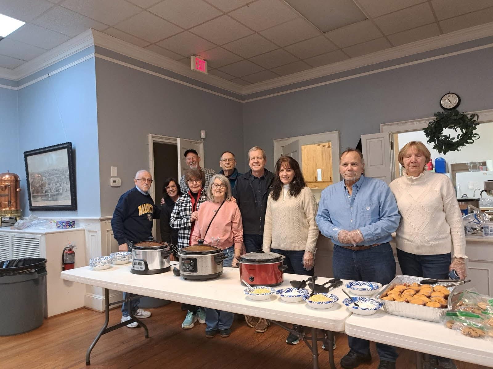 Feeding the unhoused in Charleston–March 29