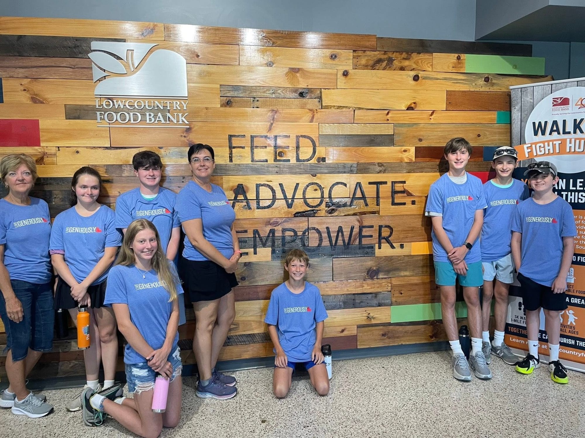 Lowcountry Food Bank service project